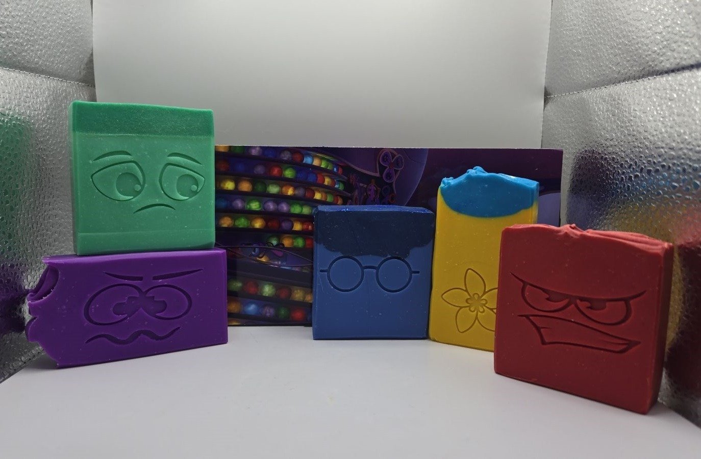 Facial Expression Emote Soap Stamp, 3″x2″ Facial Expression Emote Soap Stamp, 3"x2" - Image 4