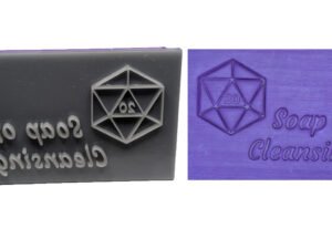 Soap of Cleansing D&D Gaming Soap Stamp, 3"x2"