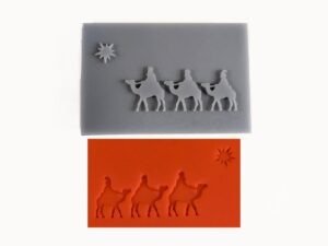 Wise Men Soap Stamp, 3"x2"