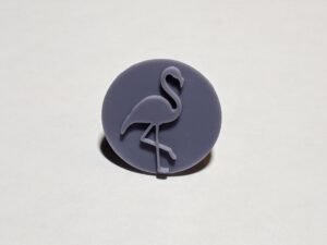 Flamingo  Round Soap Stamp