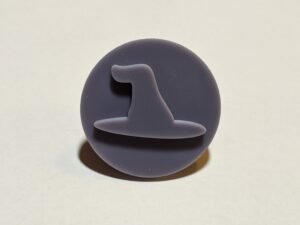 Witch Hat, Wizard Hat  Round Soap Stamp