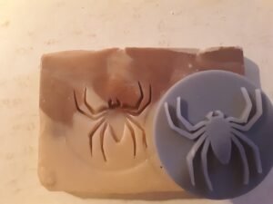 Spider  Round Soap Stamp