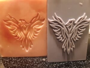 Phoenix Soap Stamp, 3"x2"