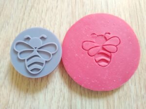 Bee  Round Soap Stamp