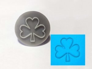 Shamrock  Round Soap Stamp