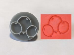 Balloons  Round Soap Stamp