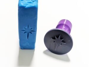 Star of Bethlehem  Round Soap Stamp