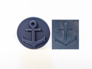 Anchor  Round Soap Stamp