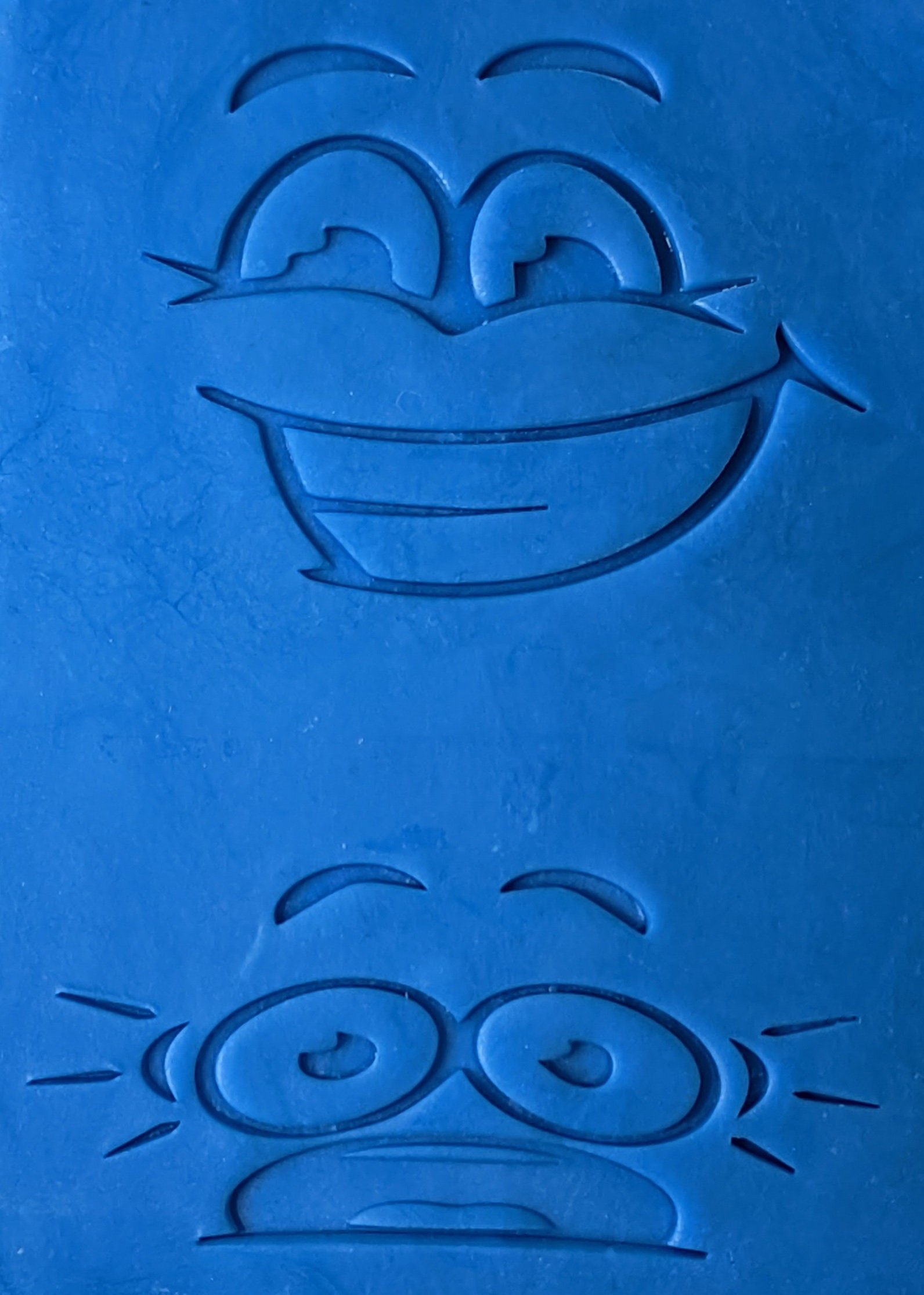 Facial Expression Emote Soap Stamp, 3″x2″ Facial Expression Emote Soap Stamp, 3"x2" - Image 7