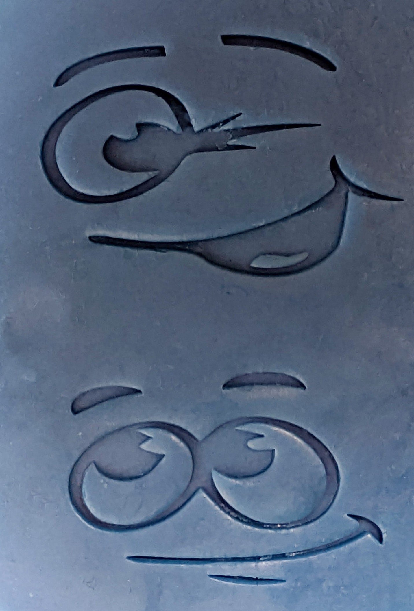 Facial Expression Emote Soap Stamp, 3″x2″ Facial Expression Emote Soap Stamp, 3"x2" - Image 9