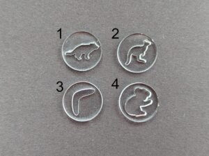 Australia Soap Extruder Discs, 18mm to 57mm Australia Soap Extruder Discs, 18mm to 57mm