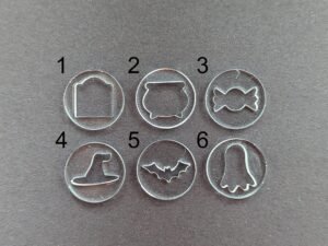 Halloween Soap Extruder Discs, 18mm to 57mm