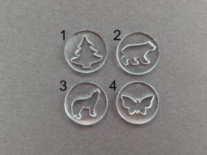 Woodland Soap Extruder Discs, 18mm to 57mm