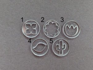 Plants Soap Extruder Discs, 18mm to 57mm