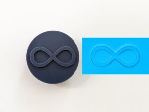 Infinity Loop  Round Soap Stamp