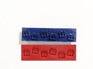 Presents Side Soap Stamp, 3"x3/4"
