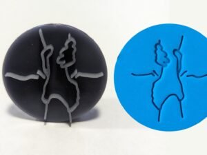Pull from Water  Round Soap Stamp