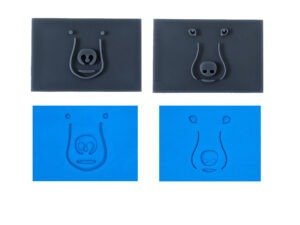 Bear Face / Wolf Face Soap Stamp, 3"x2"