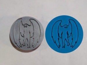 Mothman  Round Soap Stamp