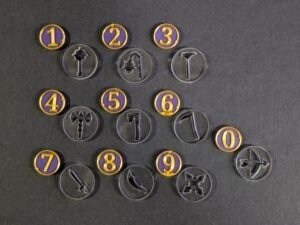 Weapons, Soap Extruder Discs, 18mm to 57mm