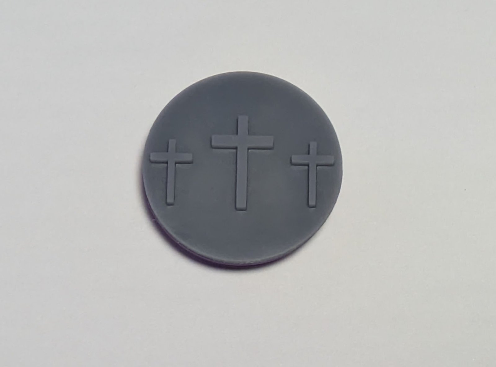 Calvary Crosses Round Soap Stamp Calvary Crosses Round Soap Stamp - Image 2